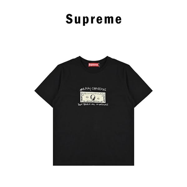 世界中で大人気♪シュプリーム メリークリスマス Tシャツ 偽物 SPEND IT TEE Shr03840